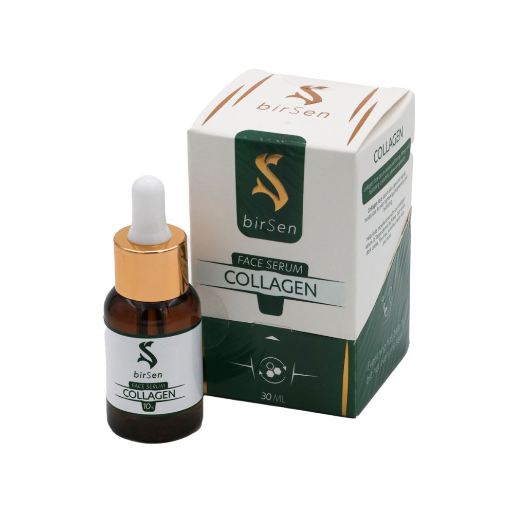 سرم ضد پیری و جوانساز بیرسن حاوی کلاژن 2% مناسب انواع پوست 30میل